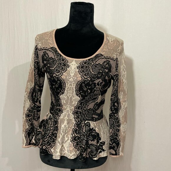 BCBG Babydoll Top. - Picture 1 of 4